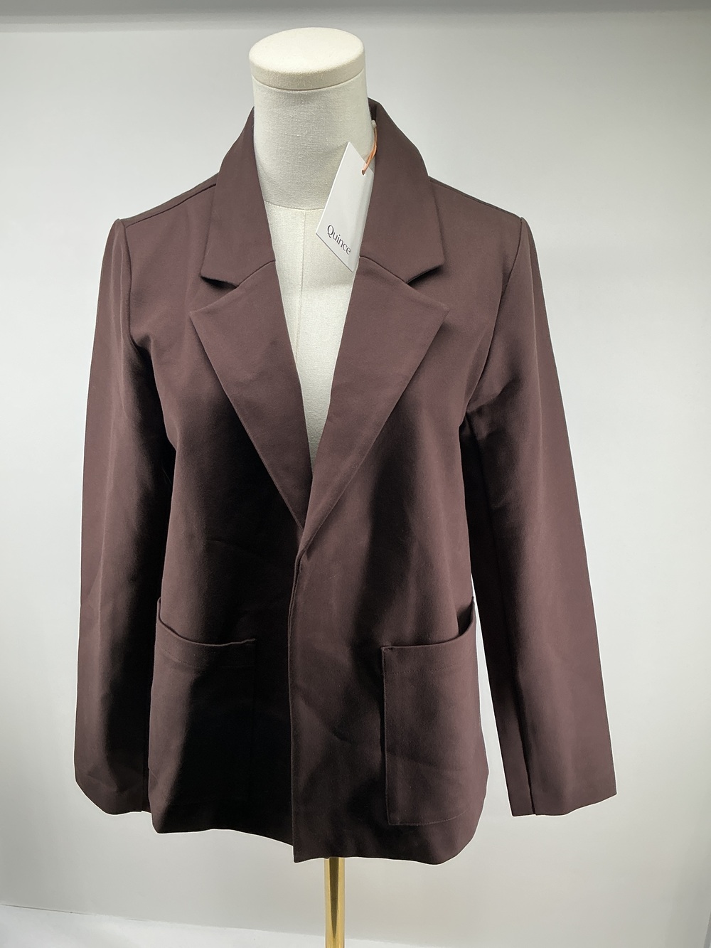 Ultra-Stretch Ponte Open Blazer